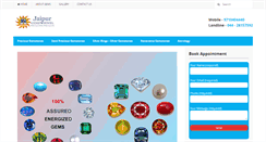Desktop Screenshot of jaipurgemsnjewel.com